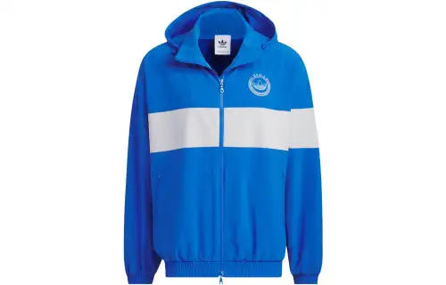 Adidas Originals Rifta Jackets Men's Blue Hooded Moderate Other