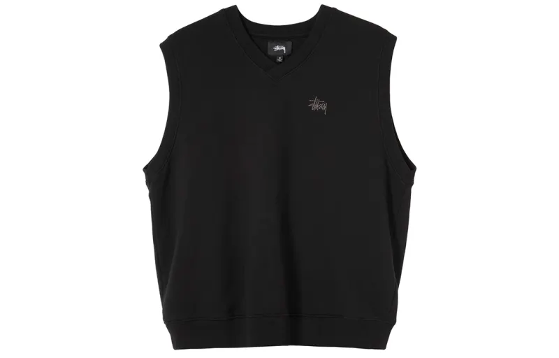 Stussy Vests Men's V Neck Moderate Other