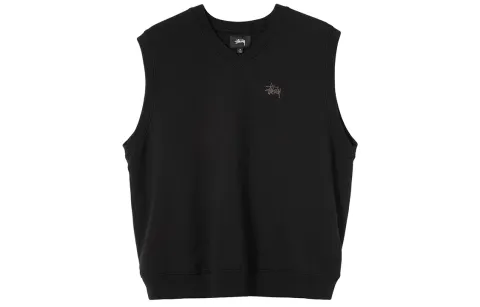 Stussy Vests Men's V-neck Moderate Other