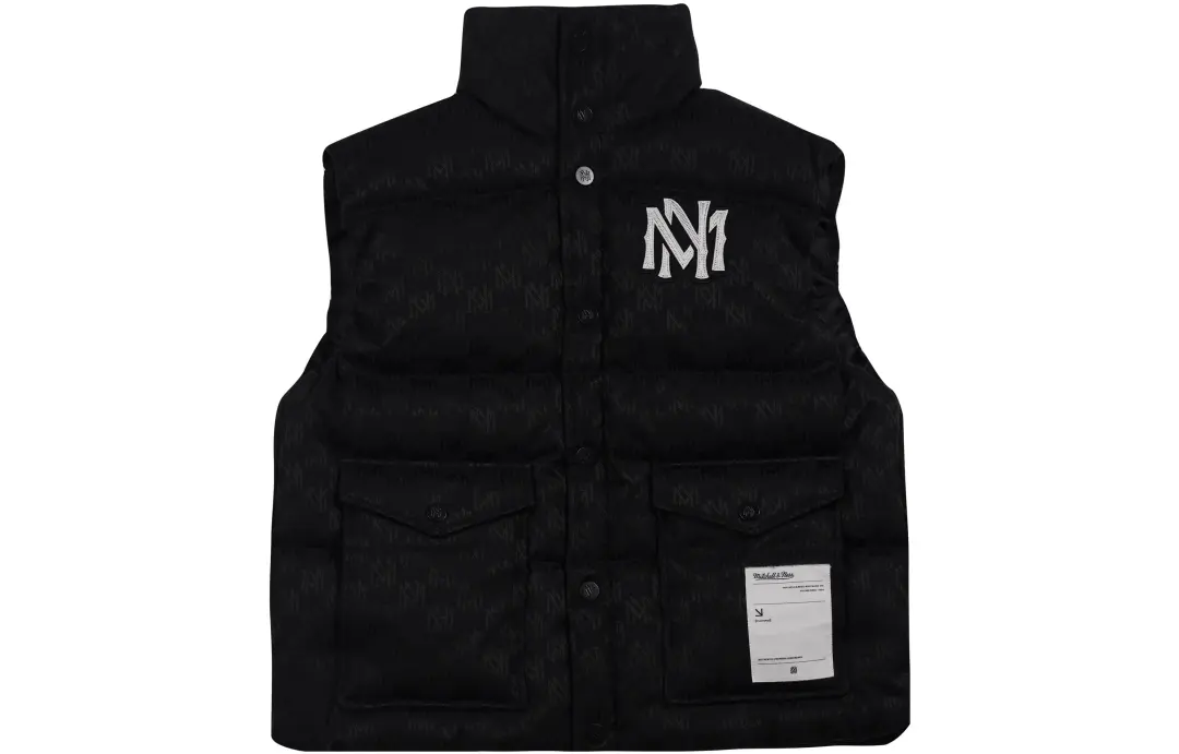 Mitchell Ness Vest Unisex Black