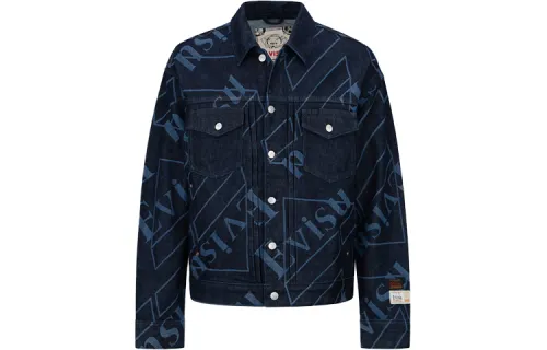 EVISU FW22 Denim Jacket Men's Denim Blue