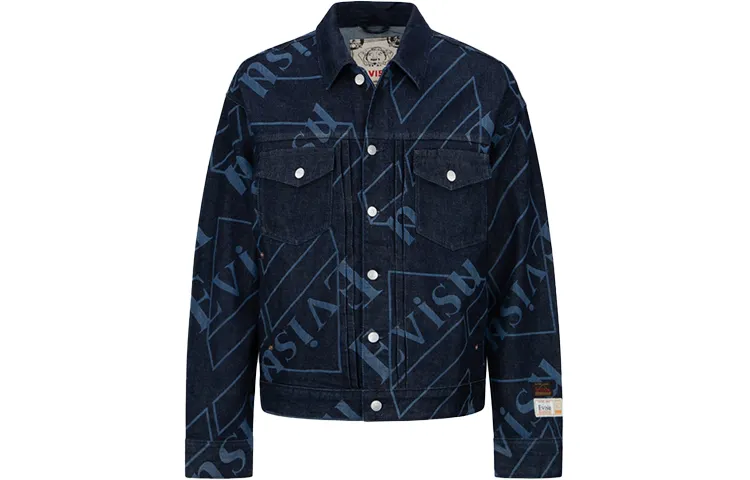 EVISU FW22 Denim Jacket Men's Denim Blue