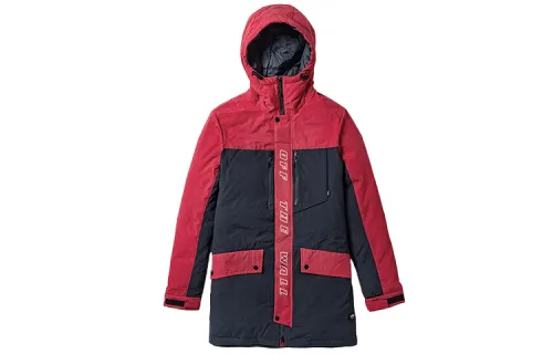 Vans Down Jackets Men's Red Blue Multicolor Hooded Moderate Other