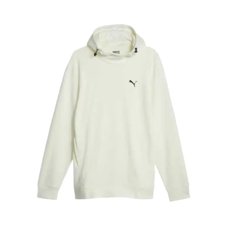 PUMA Sweatshirts Men's White Hooded Moderate Regular