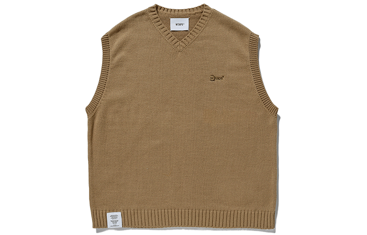 Мужской жилет WTAPS WTAPS FW21 (бежево-черный)