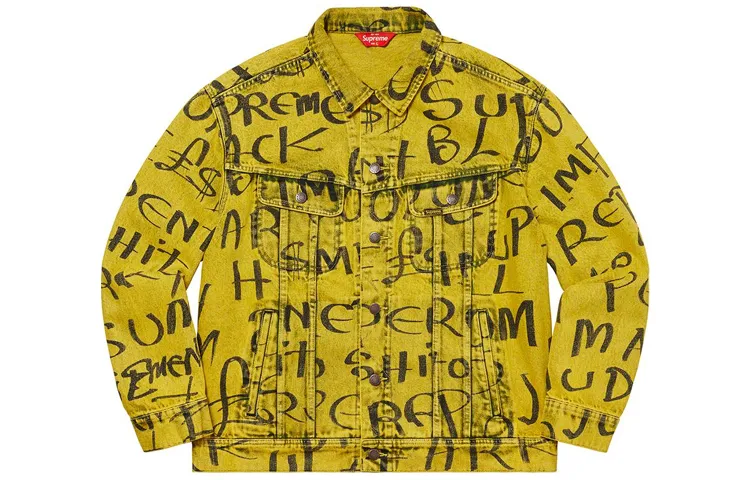 Supreme Black Ark Denim Trucker Jacket