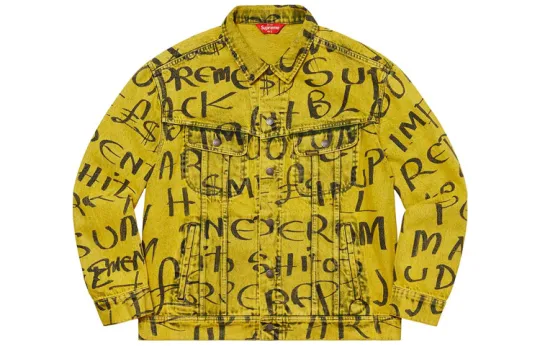 Supreme Black Ark Denim Trucker Jacket