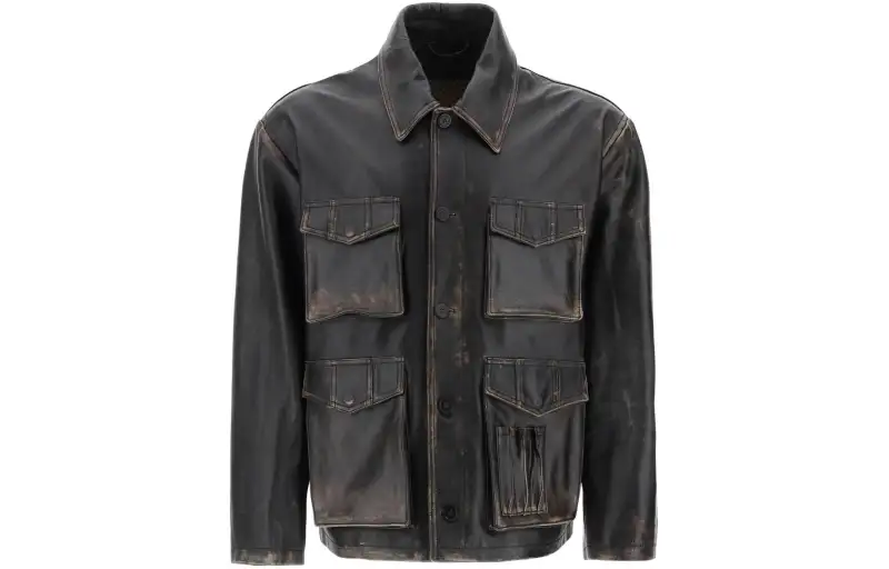 Golden Goose Jackets & Coats Men's Black