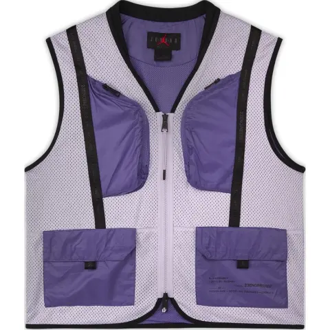 Jordan Vests Men's Pink Purple V-neck Moderate Workwear