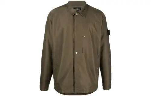 STONE ISLAND Jackets & Coats Men's Brown Green