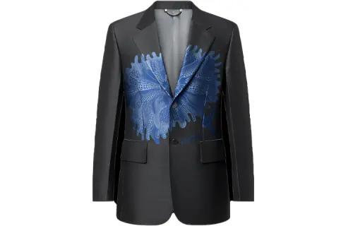LOUIS VUITTON x Yayoi Kusama SS23 Business Suit Coat Men's Black