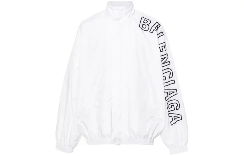 Balenciaga Logo Printed Jacket