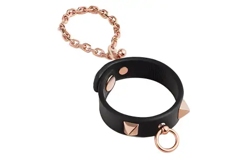 HERMES Medor Glove Clamp Unisex Black