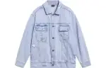 Li Ning Sports Life Collection Denim Jacket Men's Blue