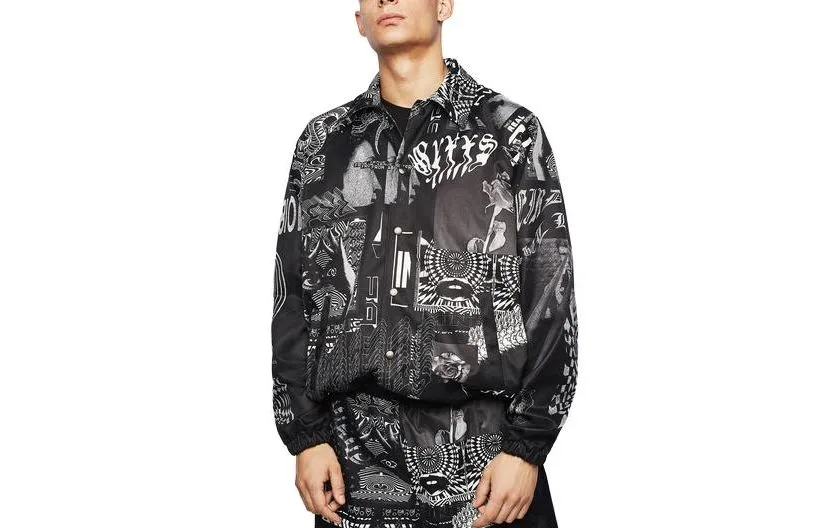 DIESEL Jackets Unisex Black Lapel Moderate Other