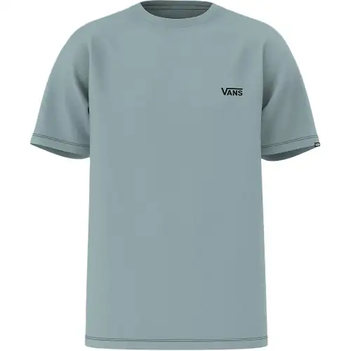 Vans Drop Shoulder Sleeve T Shirt Men's Gray Fog/Black