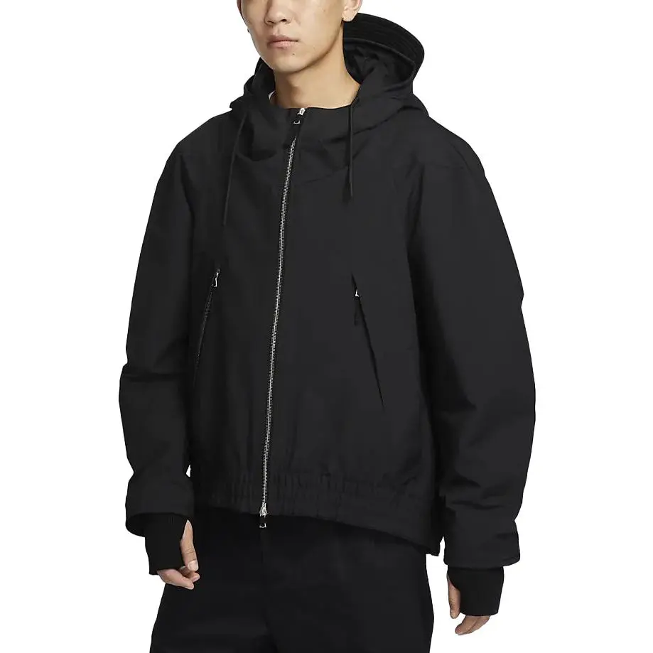Nike Jackets Men's Black Hooded Moderate Other