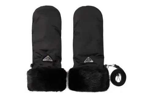 PRADA Gloves Unisex Black