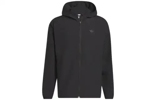 Adidas Originals Jackets Unisex Black Hooded Moderate Other