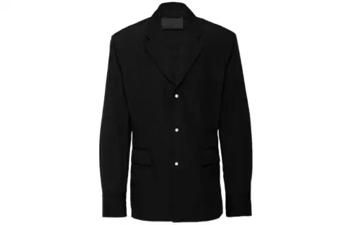 Prada single-breasted cotton blazer