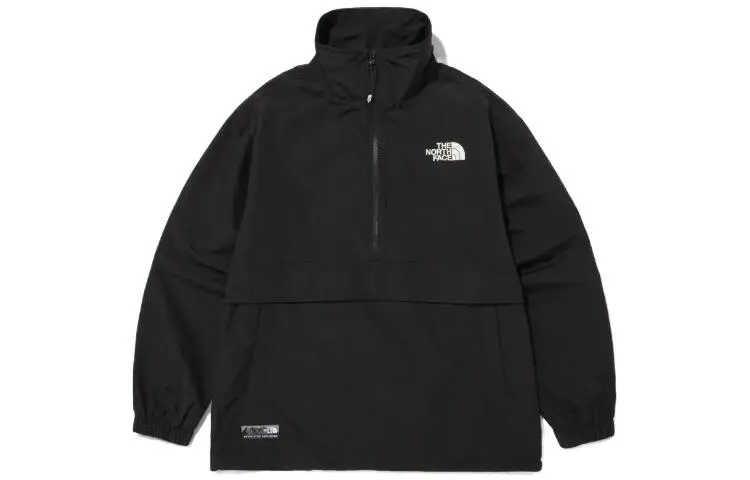 THE NORTH FACE Windproof Windbreaker Jacket Unisex Black