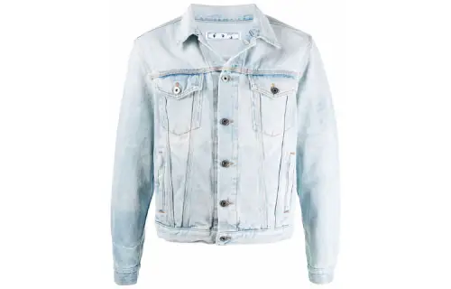 OFF-WHITE Arrow, denim blue jacket