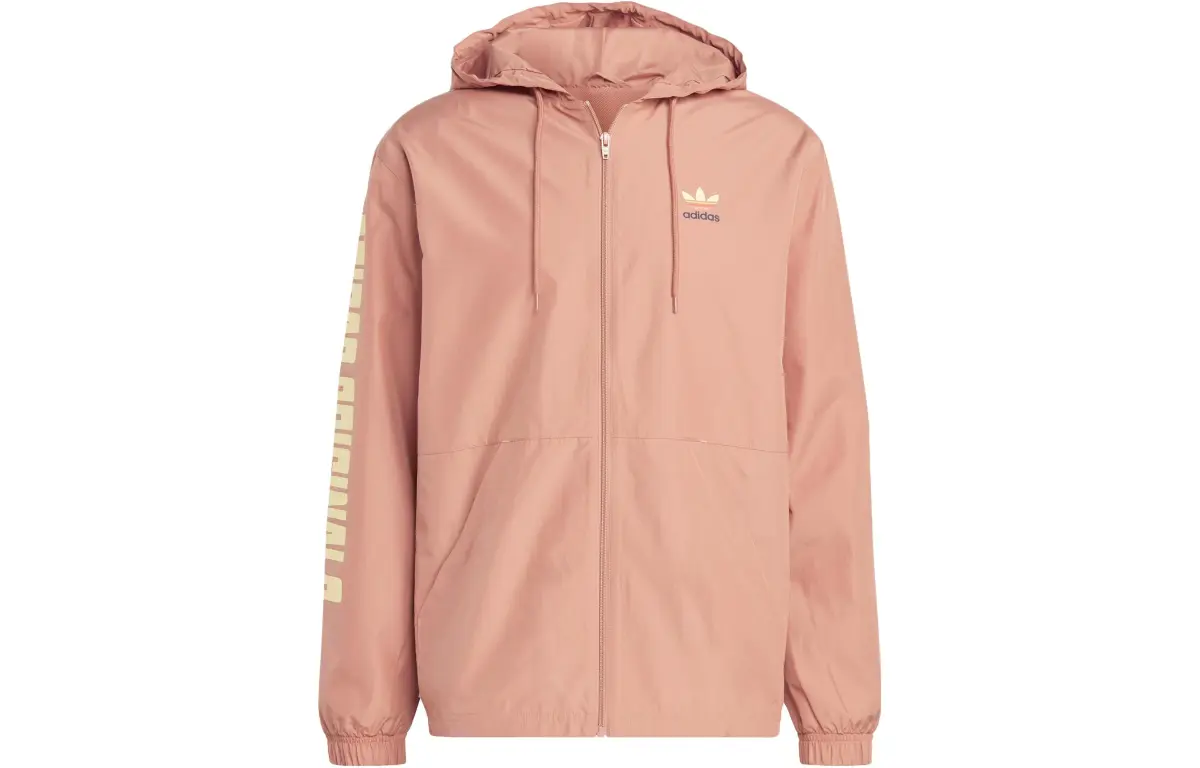 Adidas Originals Jackets Men's Clay Strata Hooded (Non-detachable) Moderate Straight Fit