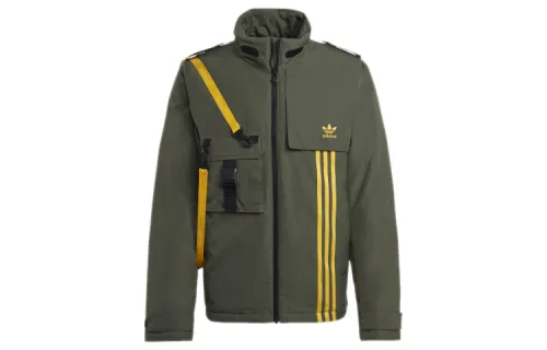 Adidas Originals Trefoil Collection Outfit Down Jacket Men's Basic Green