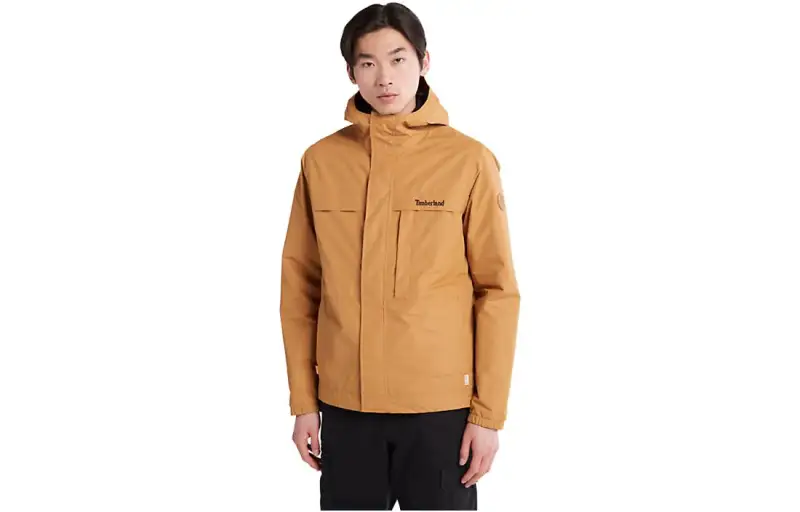 Timberland Jackets Men's Yellow Hooded Moderate Other