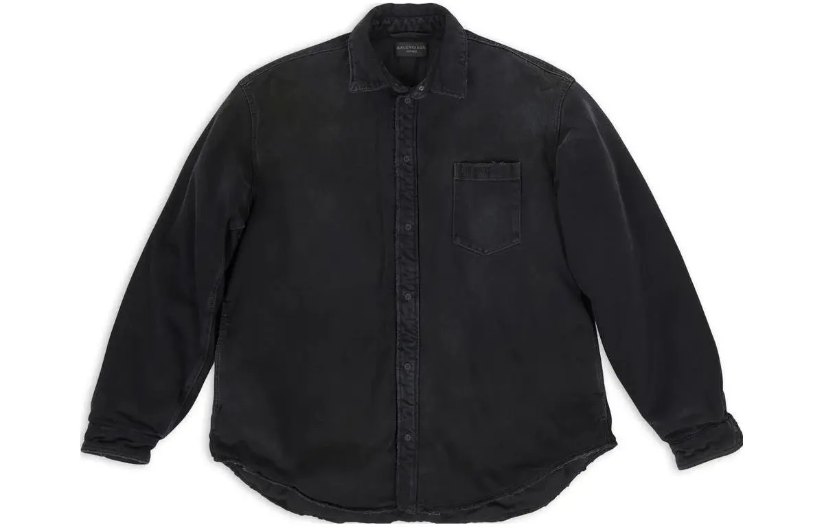 logo-embroidered shirt