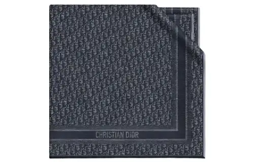 DIOR Knit Scarves Women's Dark Gray
