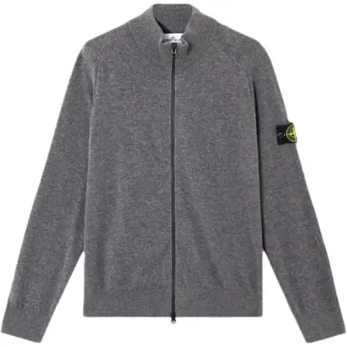 STONE ISLAND Knitwear Men's Charcoal Gray