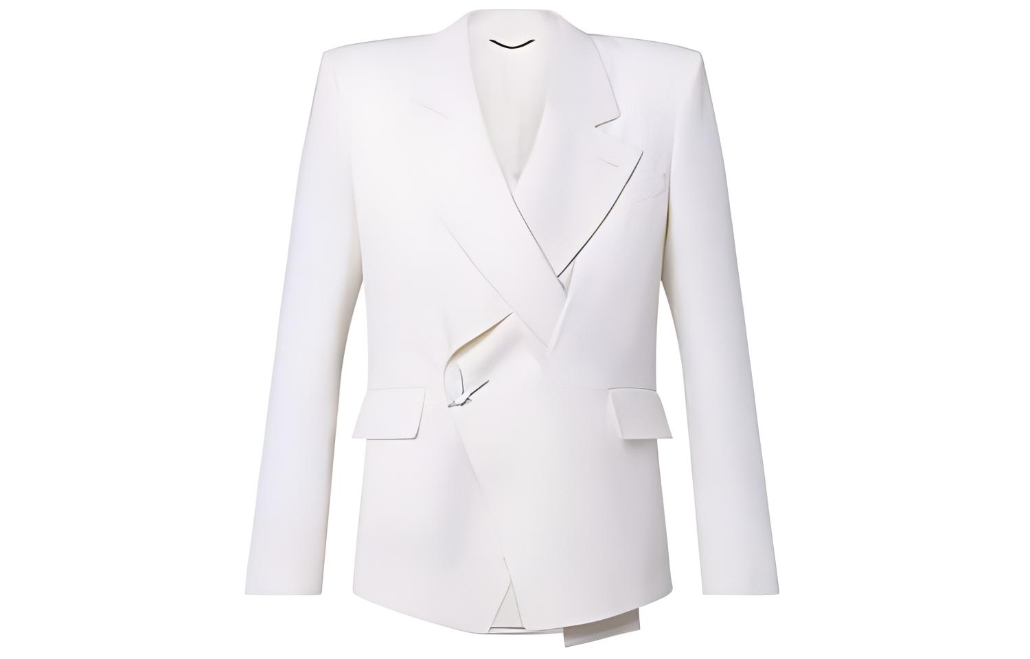 LOUIS VUITTON Business Suit Coat Men's White