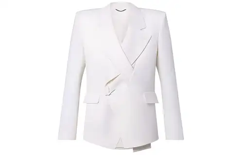 LOUIS VUITTON Business Suit Coat Men's White