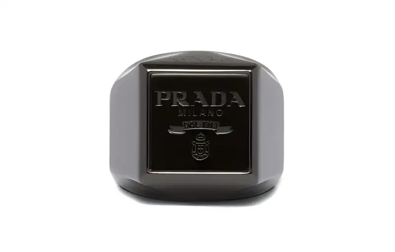 PRADA Rings Men's Black