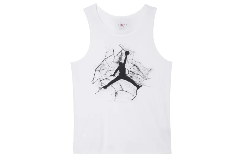 Jordan T Shirts Men's White Crew Neck Moderate