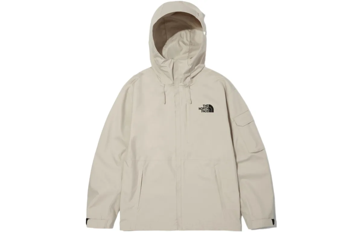THE NORTH FACE Jackets Men's Khaki Hooded Moderate Pilot