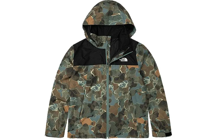 THE NORTH FACE SANGRO Breathable And Waterproof Windbreaker Jacket Men's Green