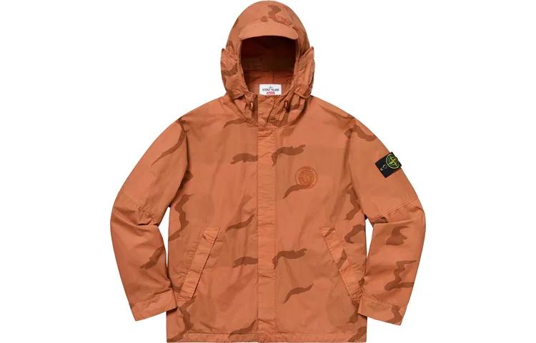 Supreme Stone Island Riot Mask Camo Jacket