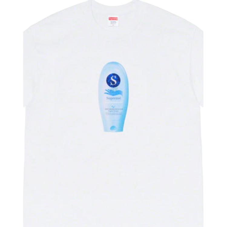 Футболка Supreme Super Cream Tee (белый) — фото 2