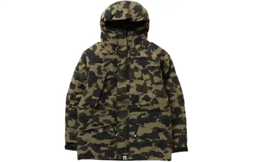 Bape 1st Camo Snowboard Down Jacket FW21