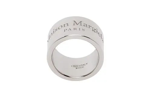 Maison Margiela 925 Sterling Silver Rings Unisex Silver