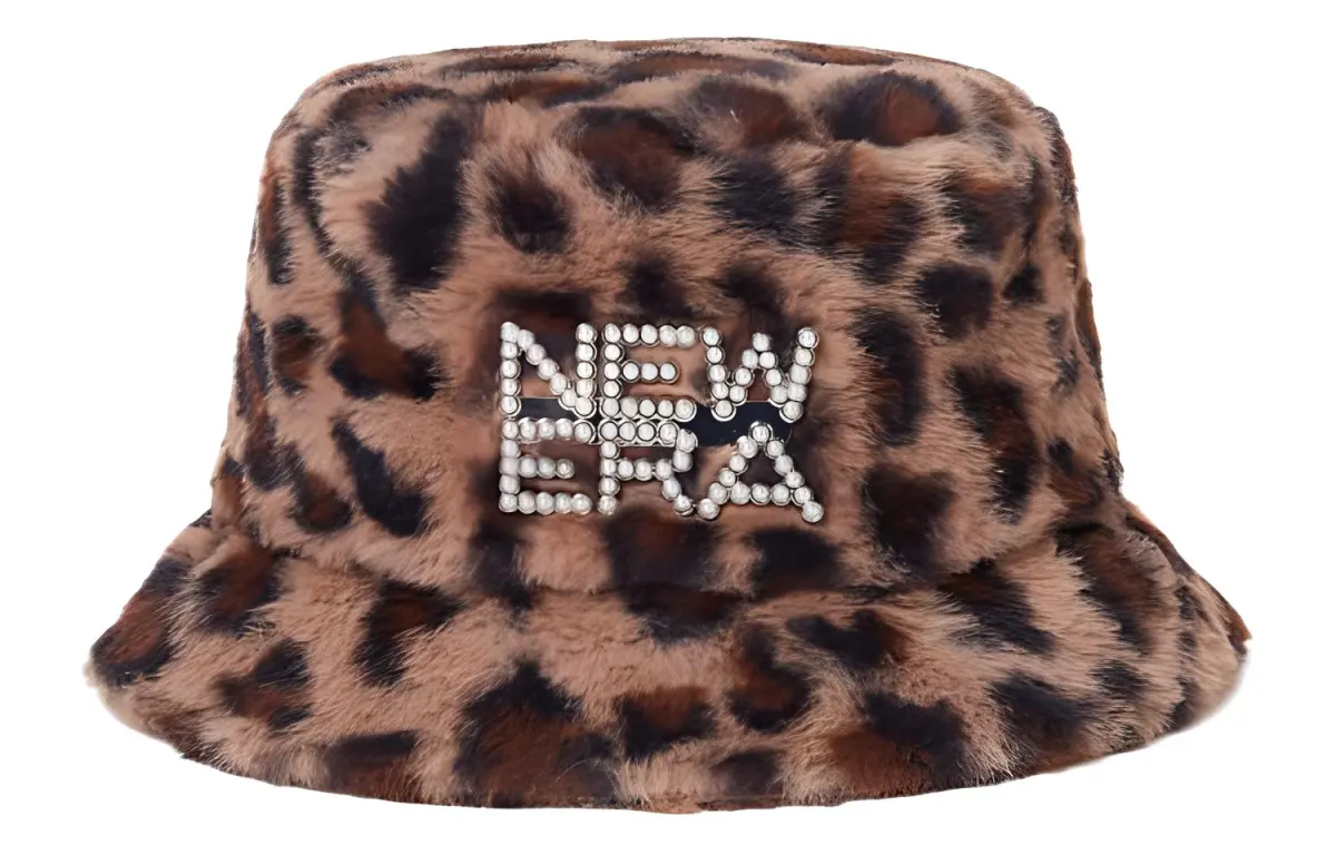 New Era Polyester Bucket Hats Unisex Brown