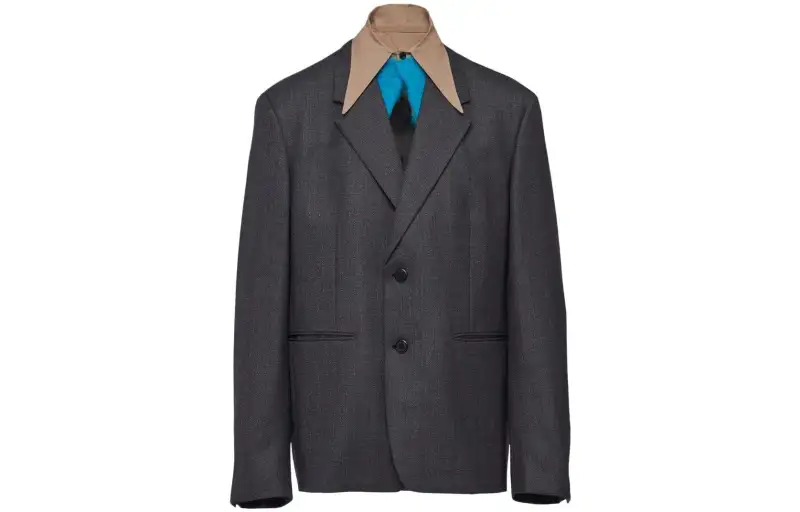 PRADA Single breasted Wool Jacket