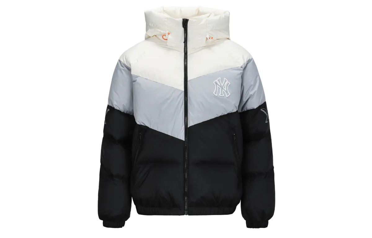 MLB Down Jacket Short Unisex Ivory