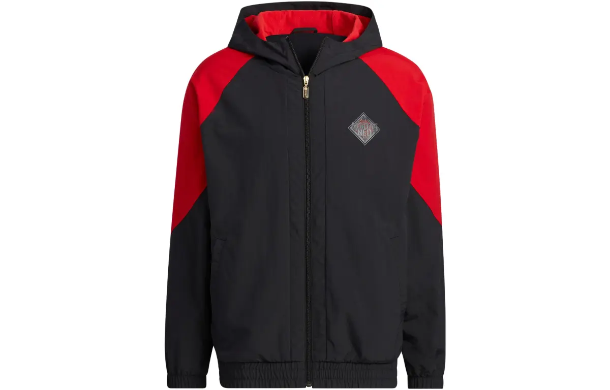 Adidas Jackets Unisex Black Hooded Thin Other