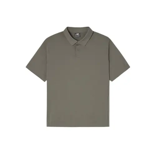 New Balance STANDARD FITFROZEN Polo Shirt Men's Khaki