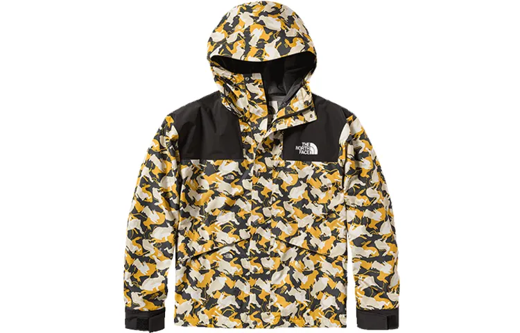 THE NORTH FACE Urban Exploration Waterproof, Windproof, And Breathable Windbreaker Jacket Unisex Yellow