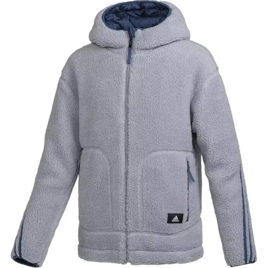 Adidas Jackets Men's Blue Hooded Moderate Other