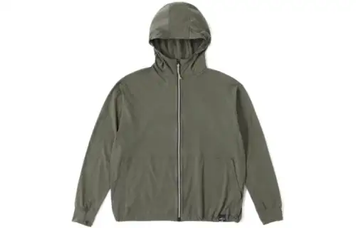 New Balance Jackets Men's Dark Green Hooded Moderate Other